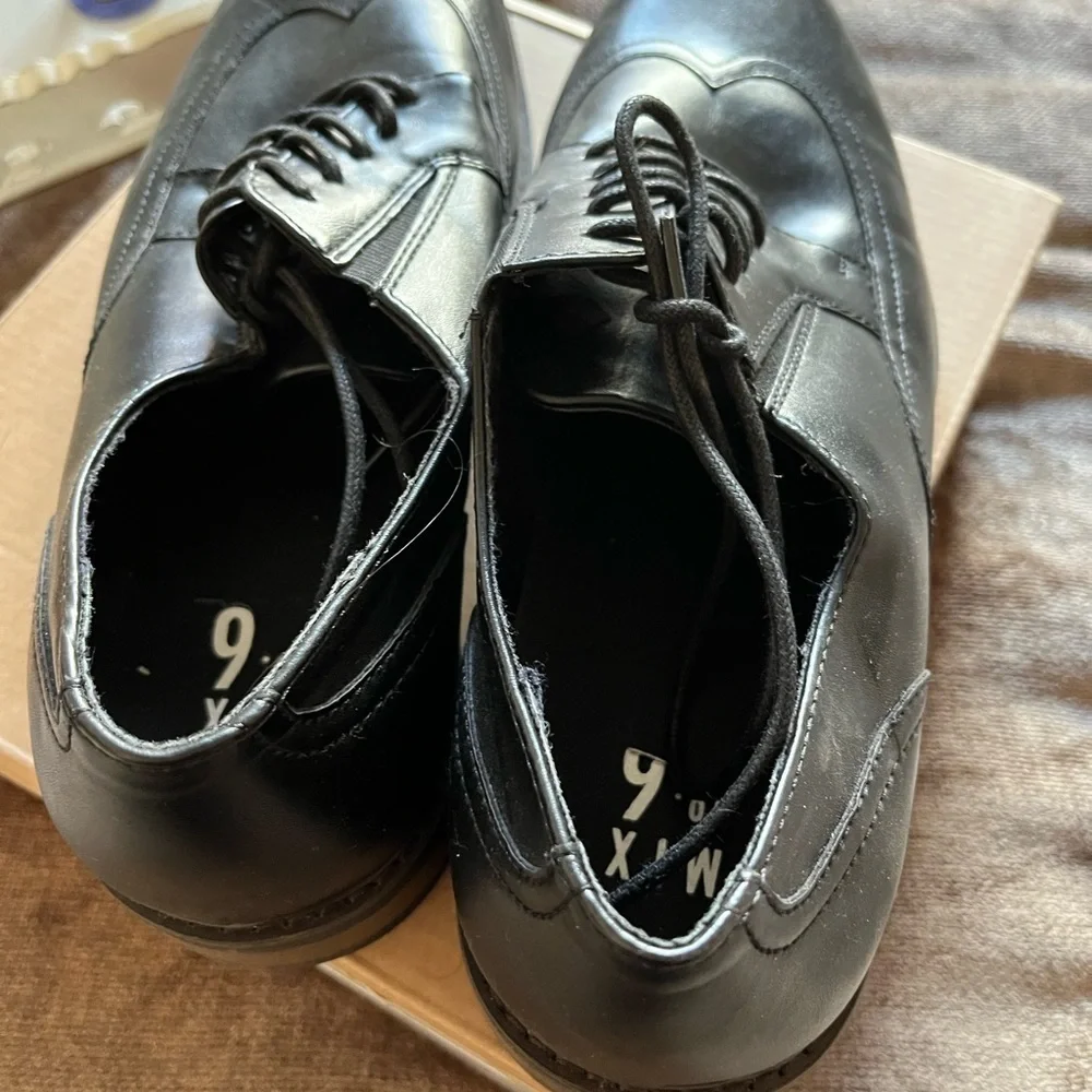 Men’s MIX No. 6 Black Leather Oxfords - Size 11M